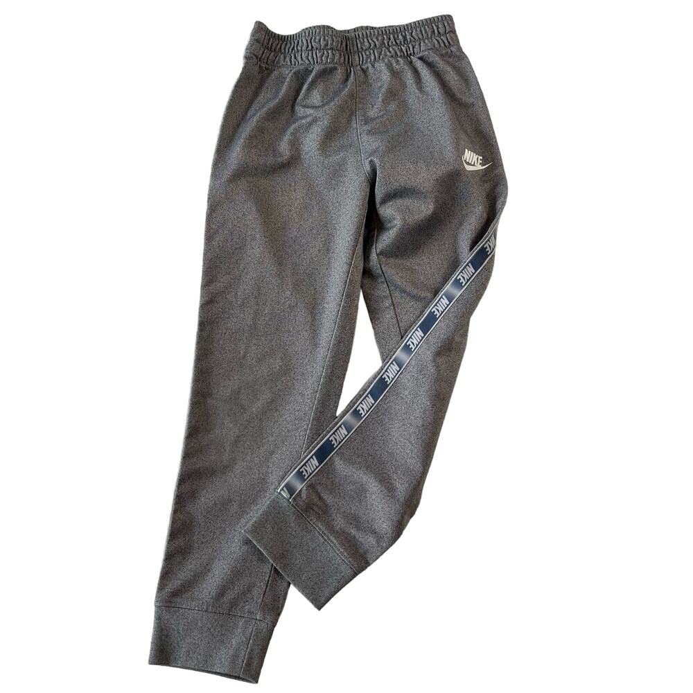 Nike Kids Medium Joggers Gray 5-6 Stretch Waist Athletic Fit